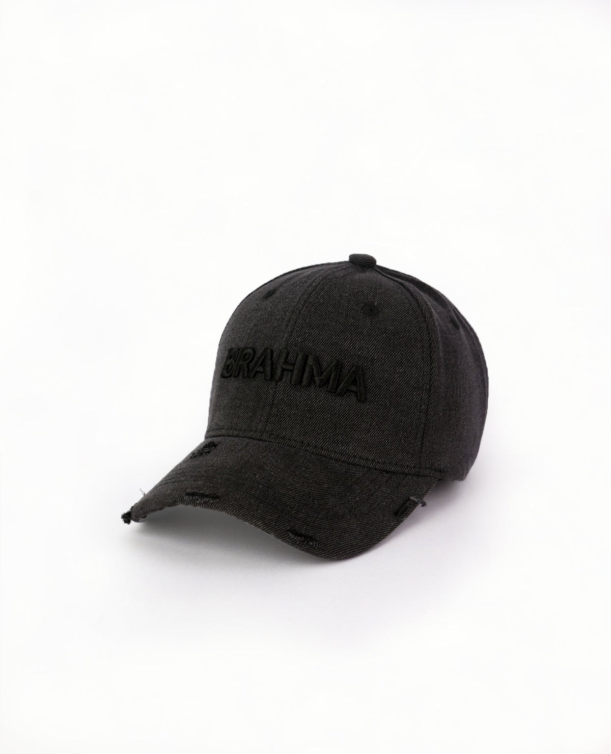 House of Brahma All Black // Denim Baseball Cap