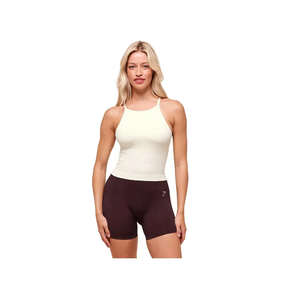 Gymshark Everyday Seamless Tank With Shelf Soft White