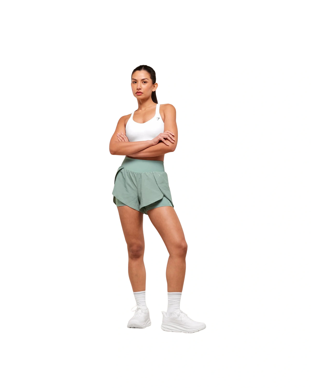 Gymshark Running 2-in-1 Shorts Celeste Blue