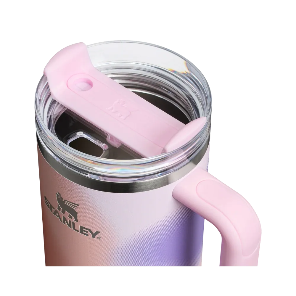 Stanley New Frequency Quencher H2.0 FlowState Tumbler (40OZ) Rose Petal Motion