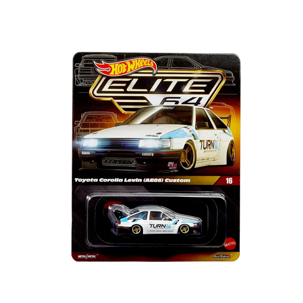 Hot Wheels Elite 64 Toyota Corolla Levin AE86 Custom
