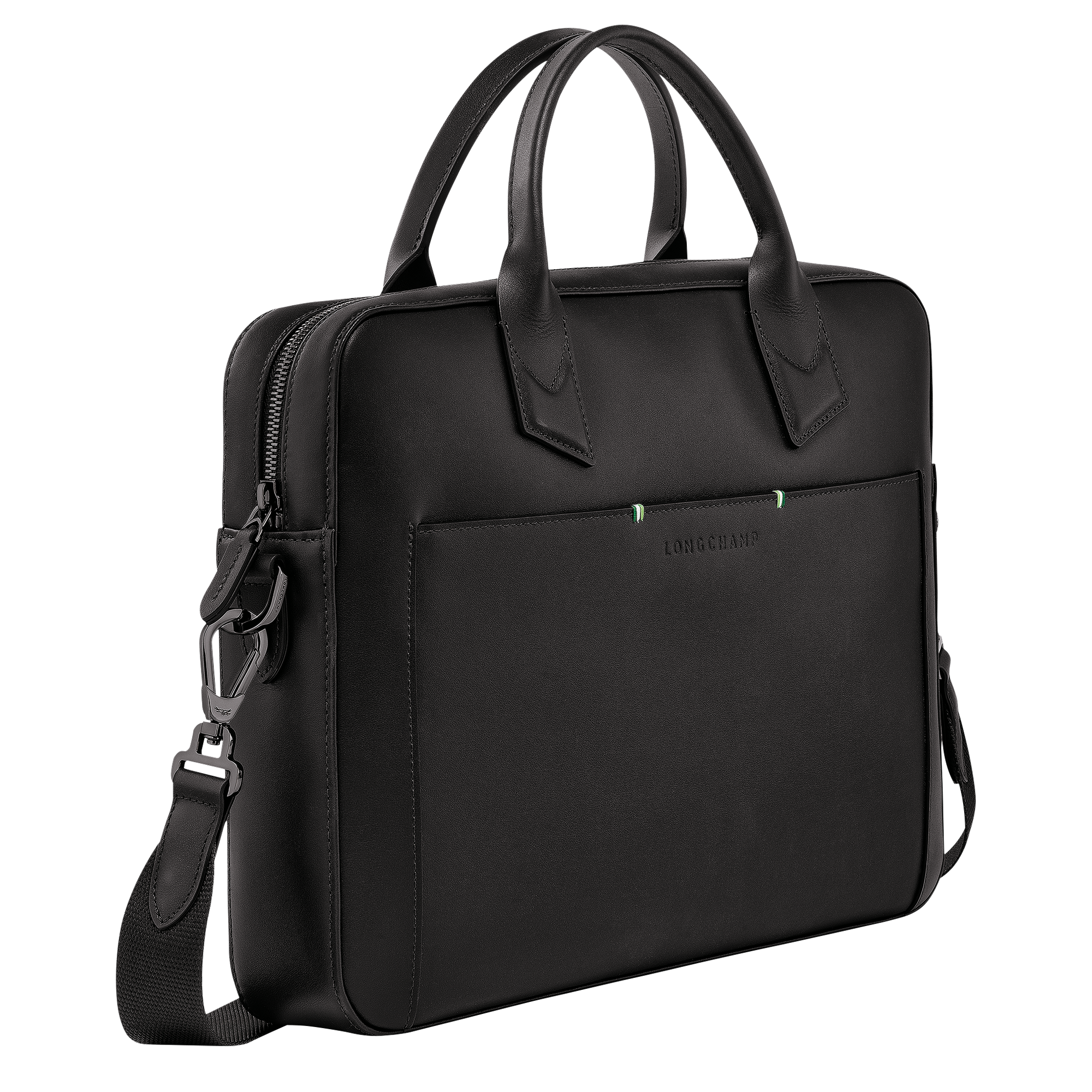 Longchamp Longchamp sur Seine Briefcase Black