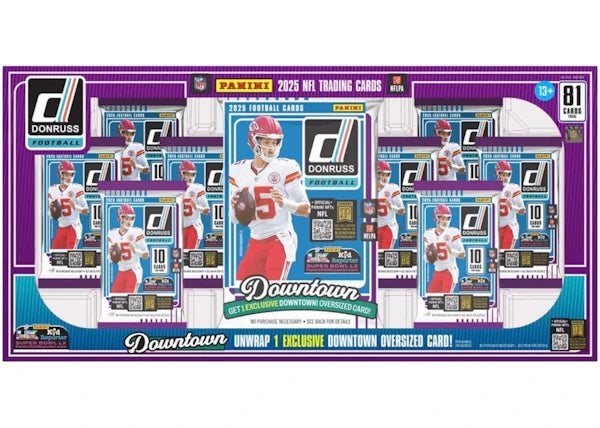 2025 Panini Donruss Football (Costco Exclusive) Bundle
