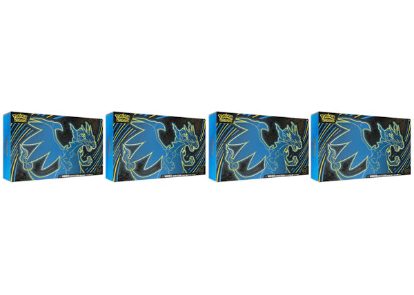 2025 Pokémon Mega Evolution Charizard X ex Ultra-Premium Collection 4x Lot