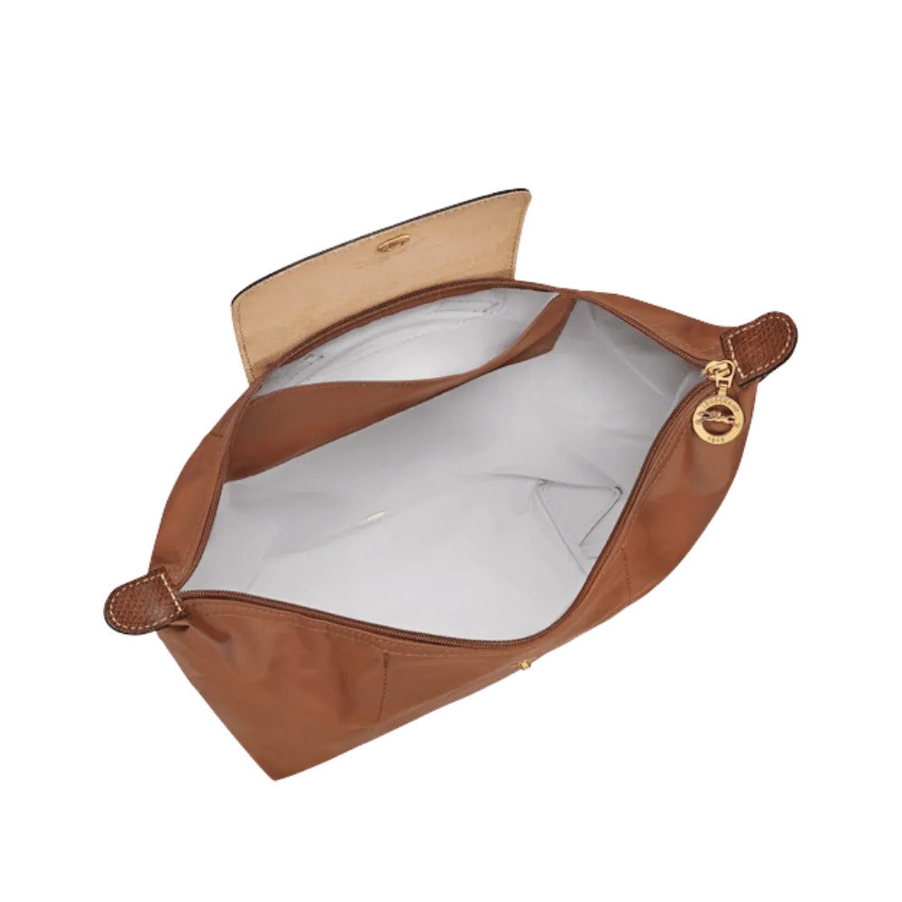 Longchamp Le Pliage Original M Backpack Cognac - Recycled canvas