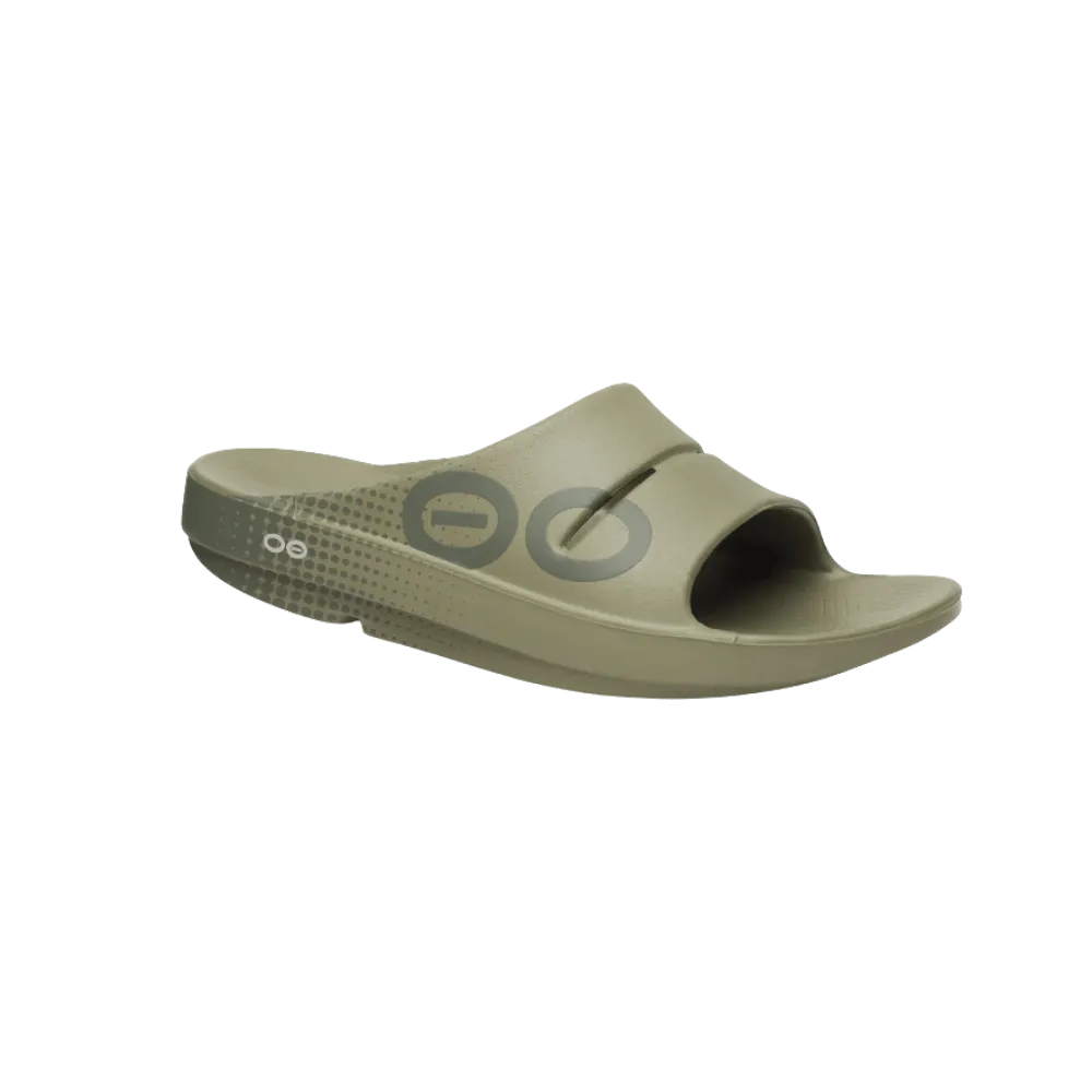 Oofos OOahh Sport Slide Sandal Foliage