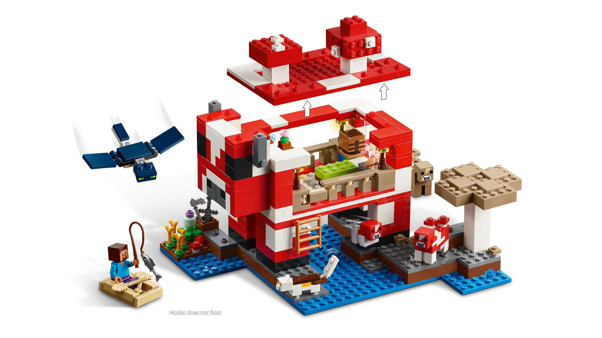 Lego The Mooshroom House