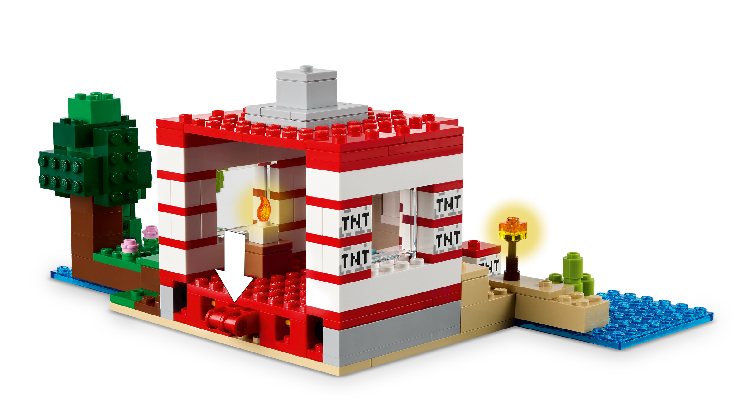 Lego The TNT Jungle House