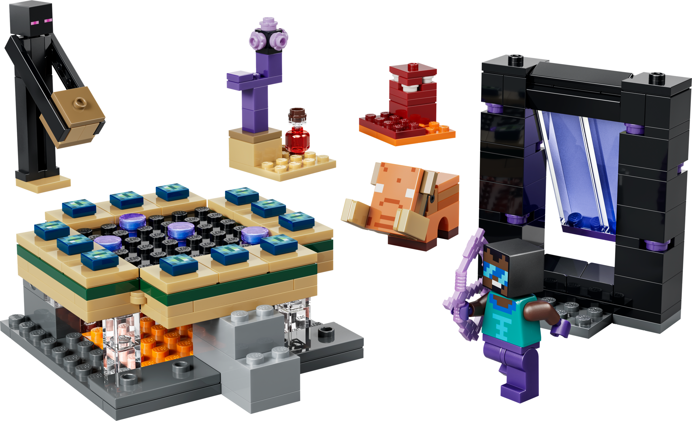 Lego Nether End Portal Journey