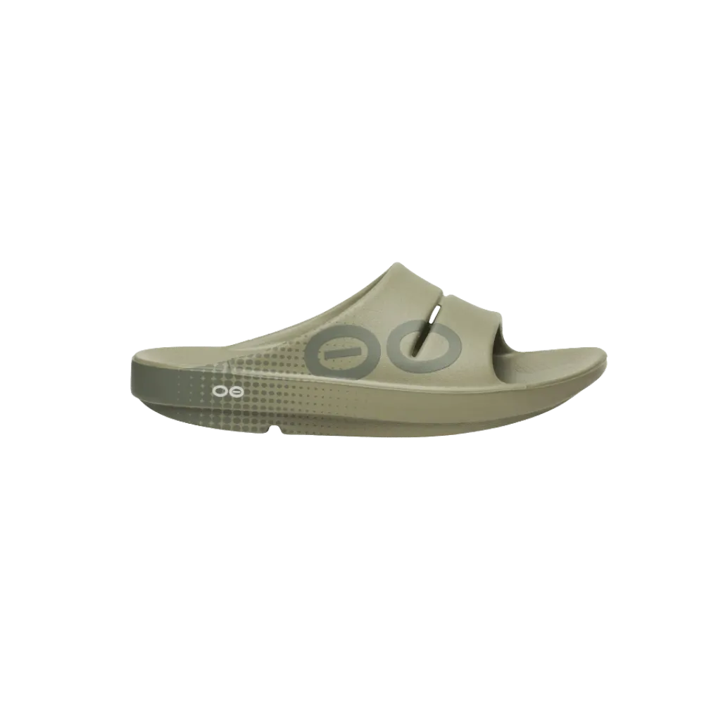Oofos OOahh Sport Slide Sandal Foliage