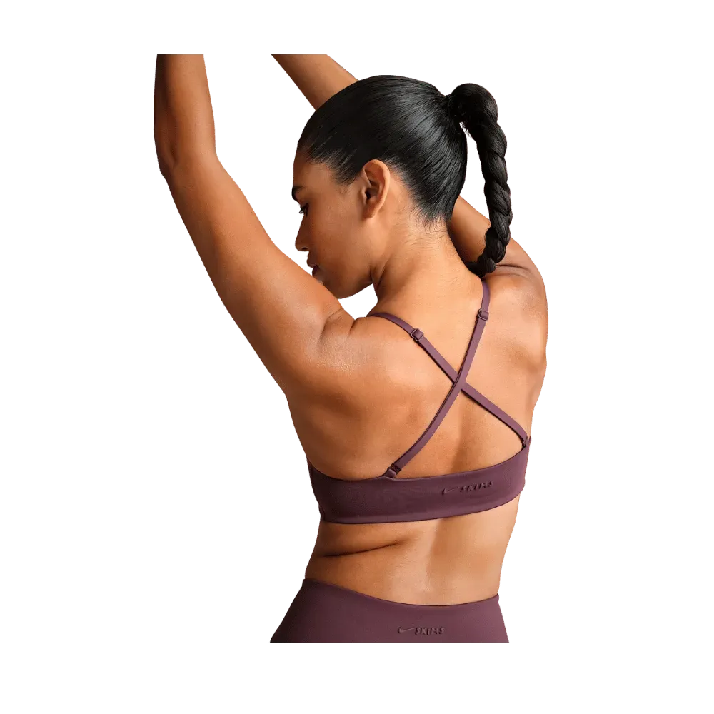 Nike X Skims Matte Women's Micro-Scoop Bra CURRANT
