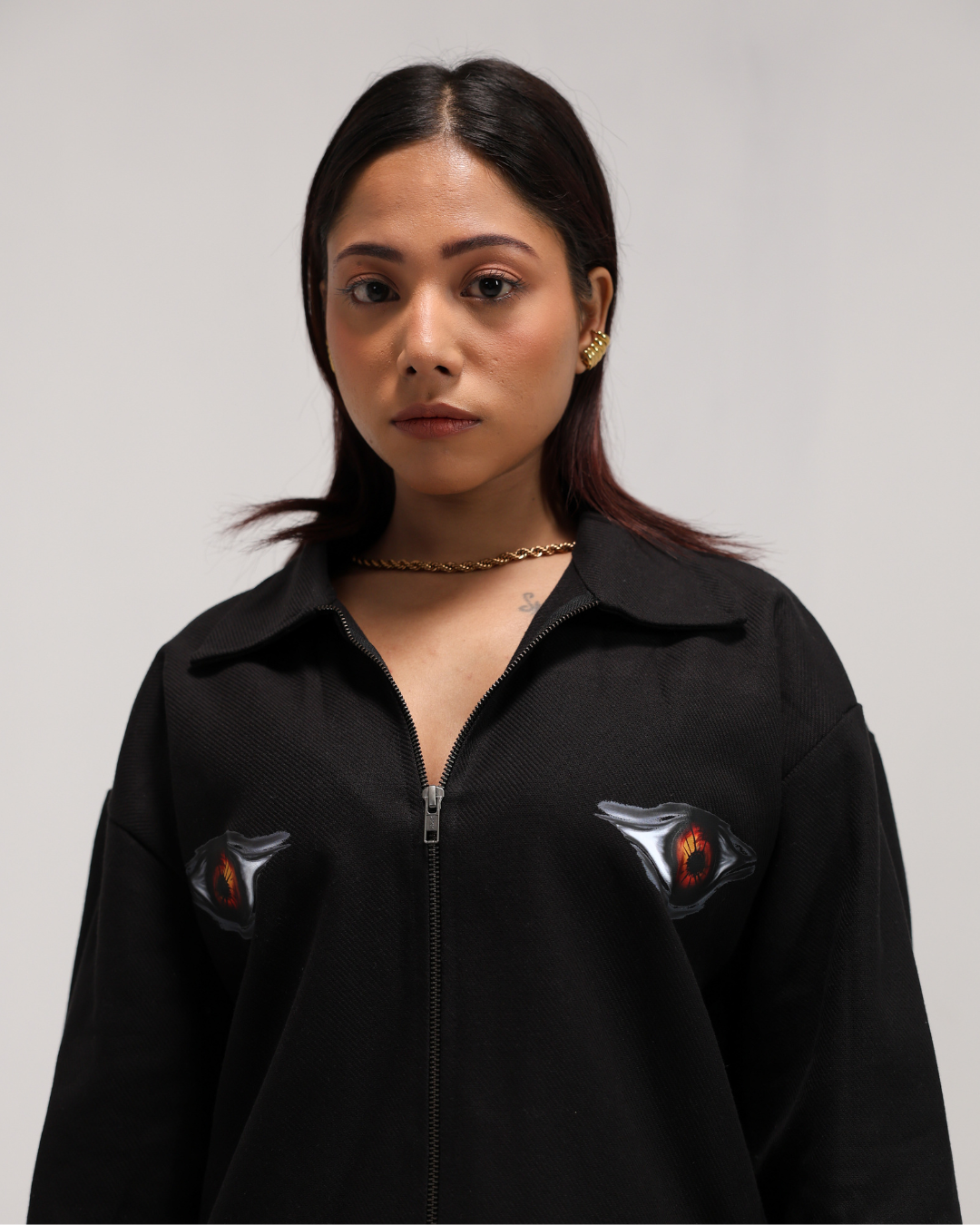 PELIOS GOD OF EMOTIONS™ THE BAT'S SMILE RELAXED JACKET – view 4