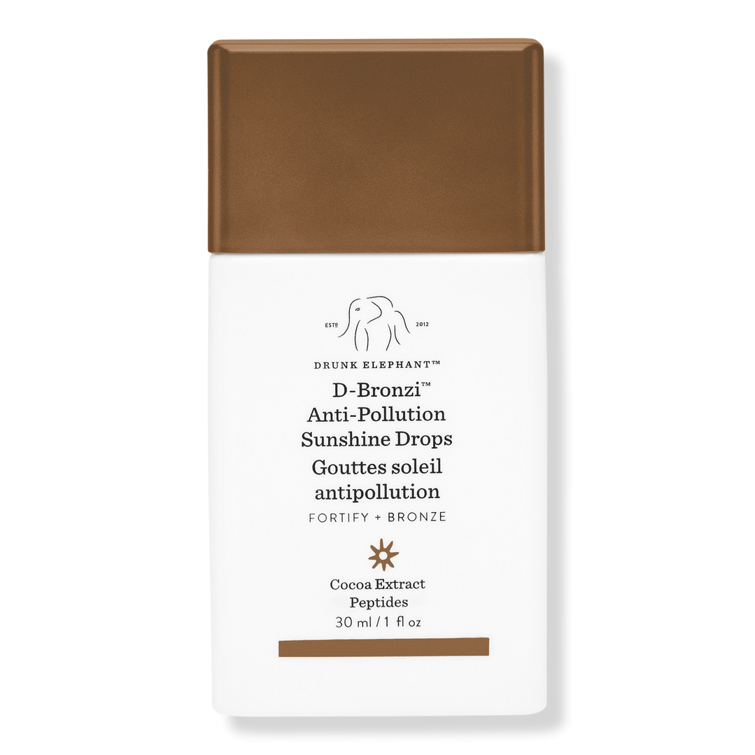 Drunk Elephant D-Bronzi Anti-Pollution Bronzing Drops with Peptides