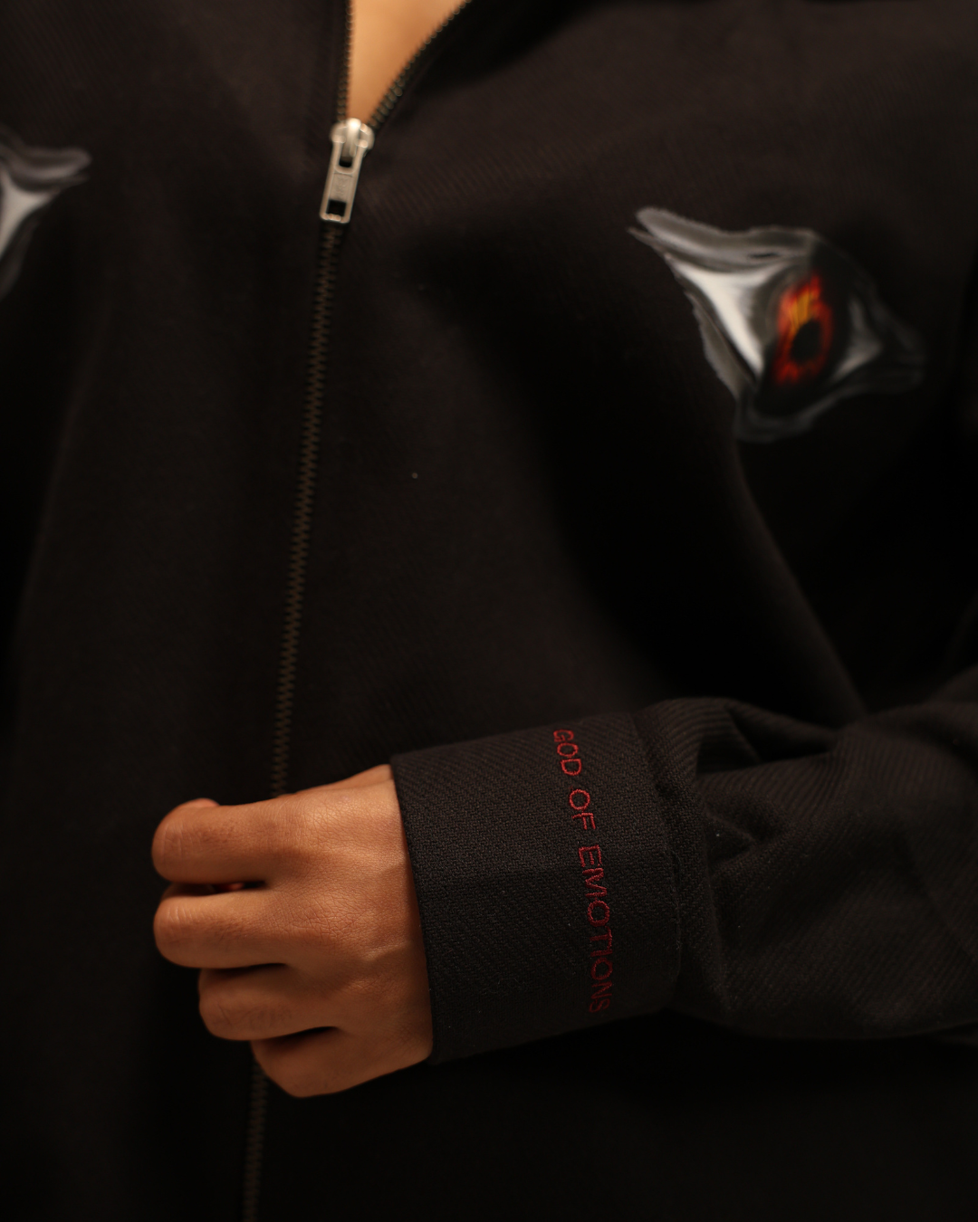 PELIOS GOD OF EMOTIONS™ THE BAT'S SMILE RELAXED JACKET – view 5
