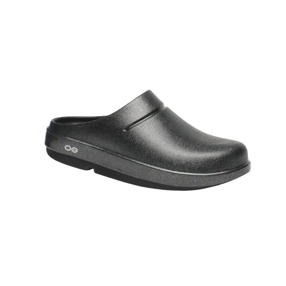 Oofos OOcloog Luxe Clog - Black Sparkle