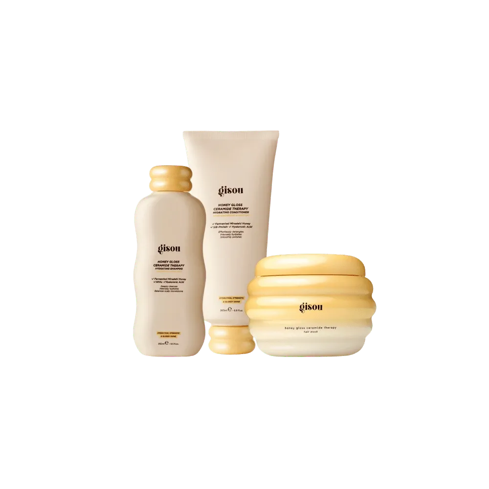 Gisou Honey Gloss Hair Wash Trio