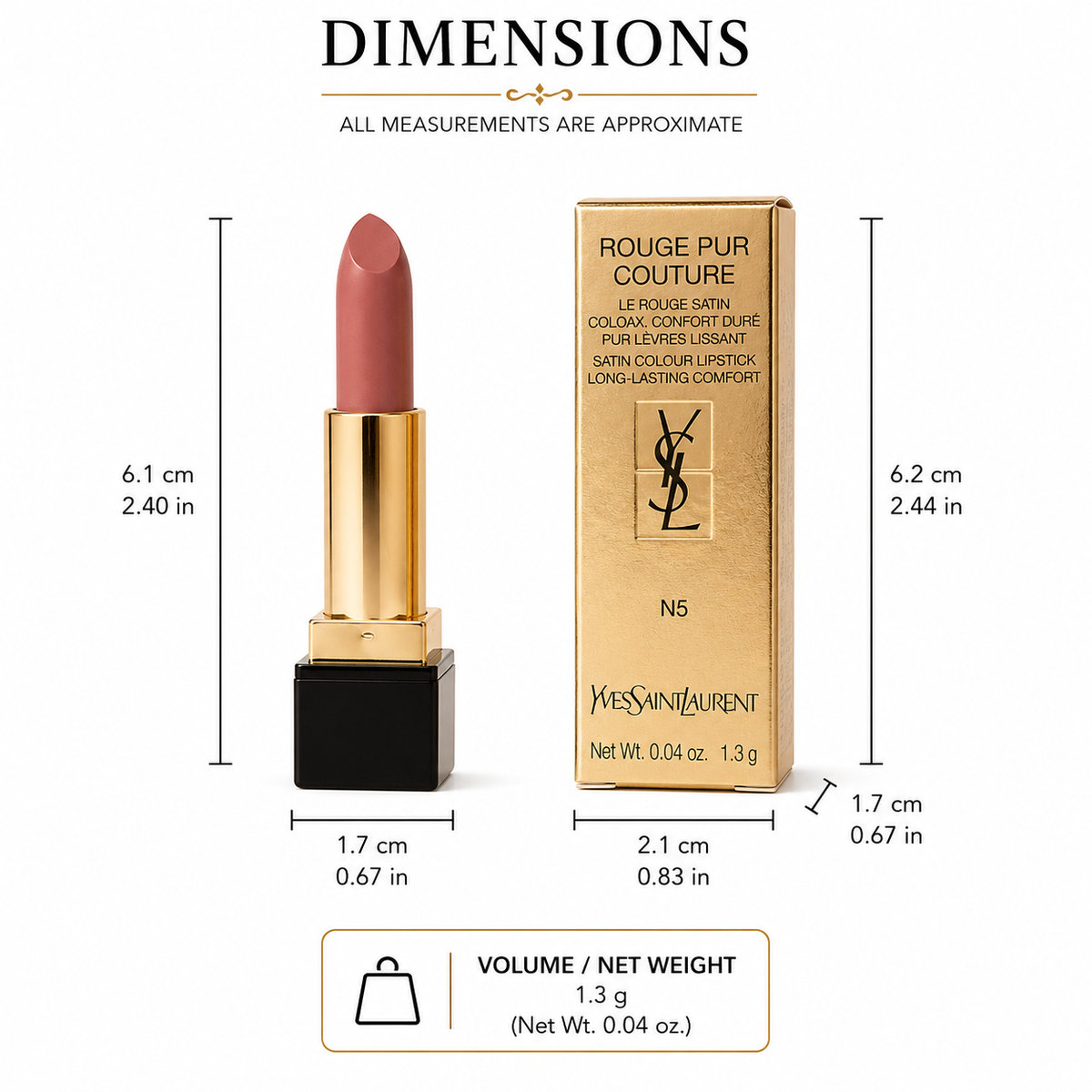 Yves Saint Laurent - Tribute Nude - 1.3 g