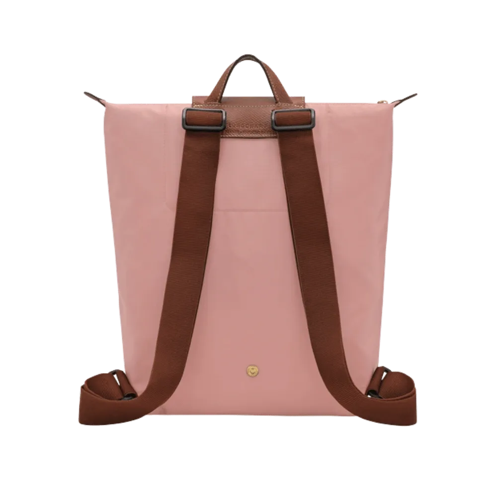 Longchamp Le Pliage Original M Backpack Pink Tea - Recycled canvas