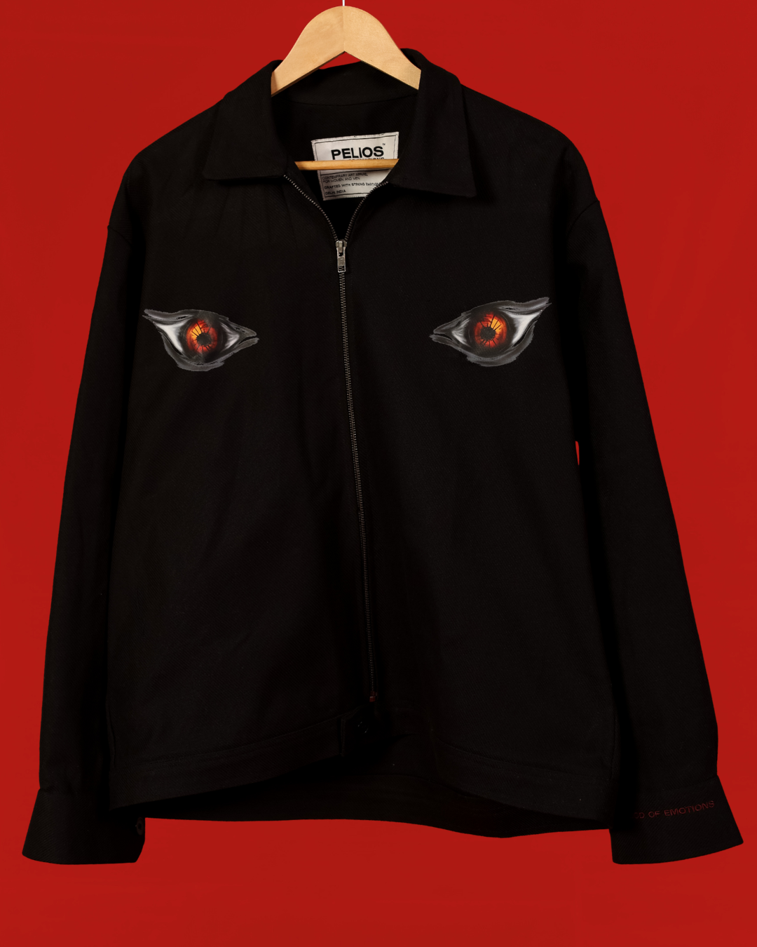 PELIOS GOD OF EMOTIONS™ THE BAT'S SMILE RELAXED JACKET – view 8