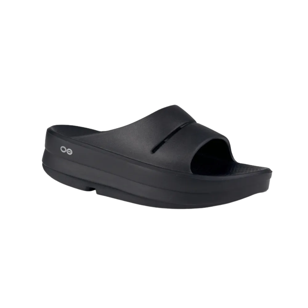 Oofos OOmega OOahh Sandal - Black