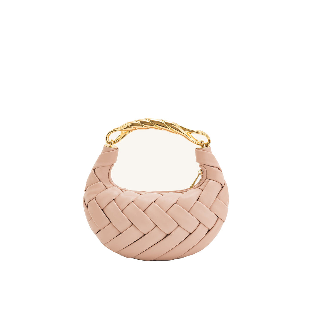 JW PEI Orla Weave Handbag - Pink Beige
