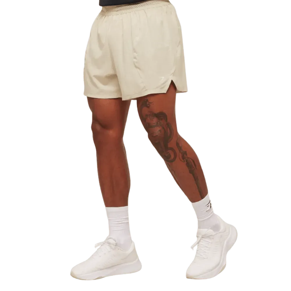 Gymshark Running Short 5" Pebble Grey