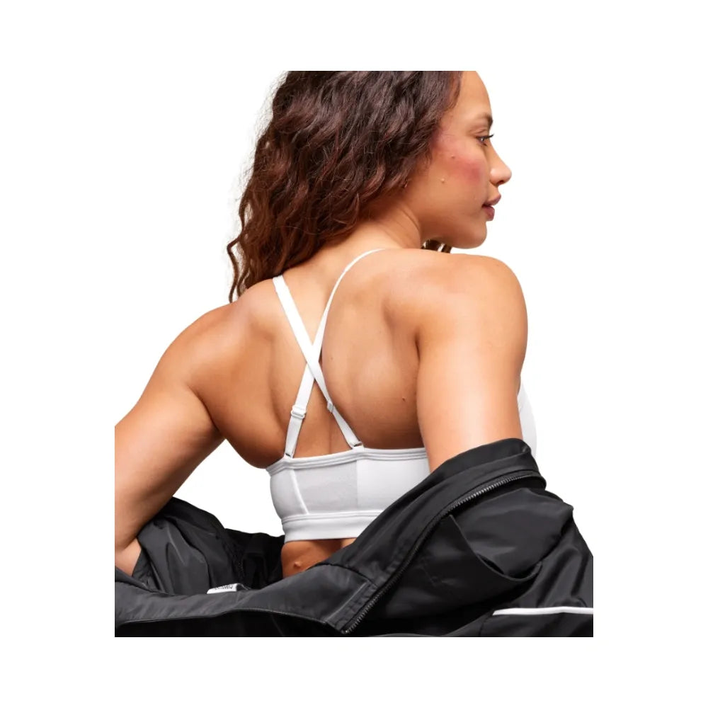 Gymshark Ruched Sports Bra - Medium Support White