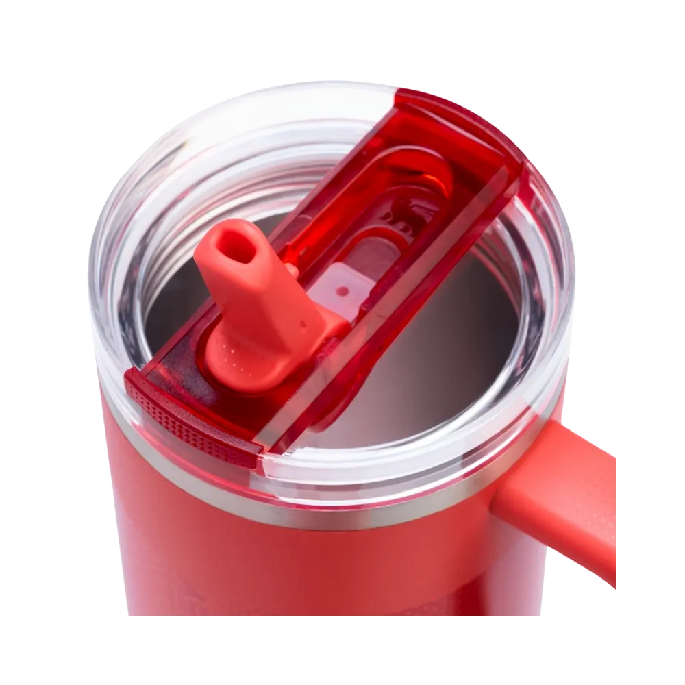 Stanley Quencher ProTour Flip Straw Tumbler (40OZ) Hot Coral Fade