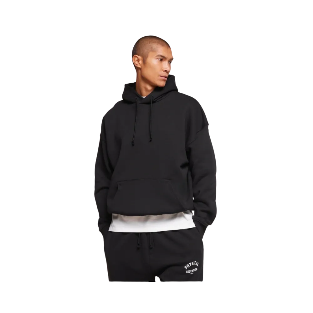 Gymshark Phys Ed Hoodie Oversized Fit Black