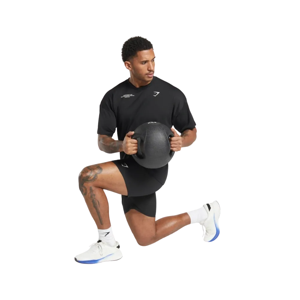 Gymshark Conditioning Club Oversized T-Shirt Black