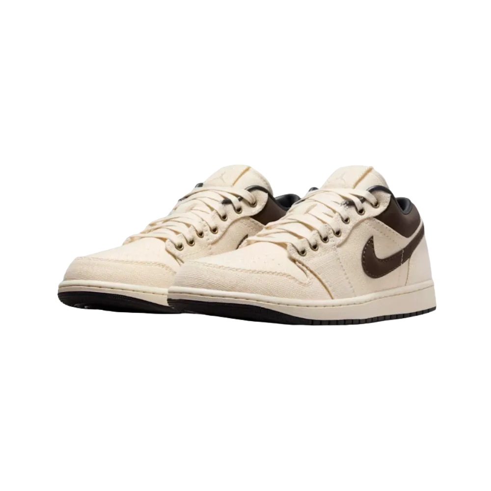Air Jordan 1 Low Premium 'Ivory Baroque Brown'