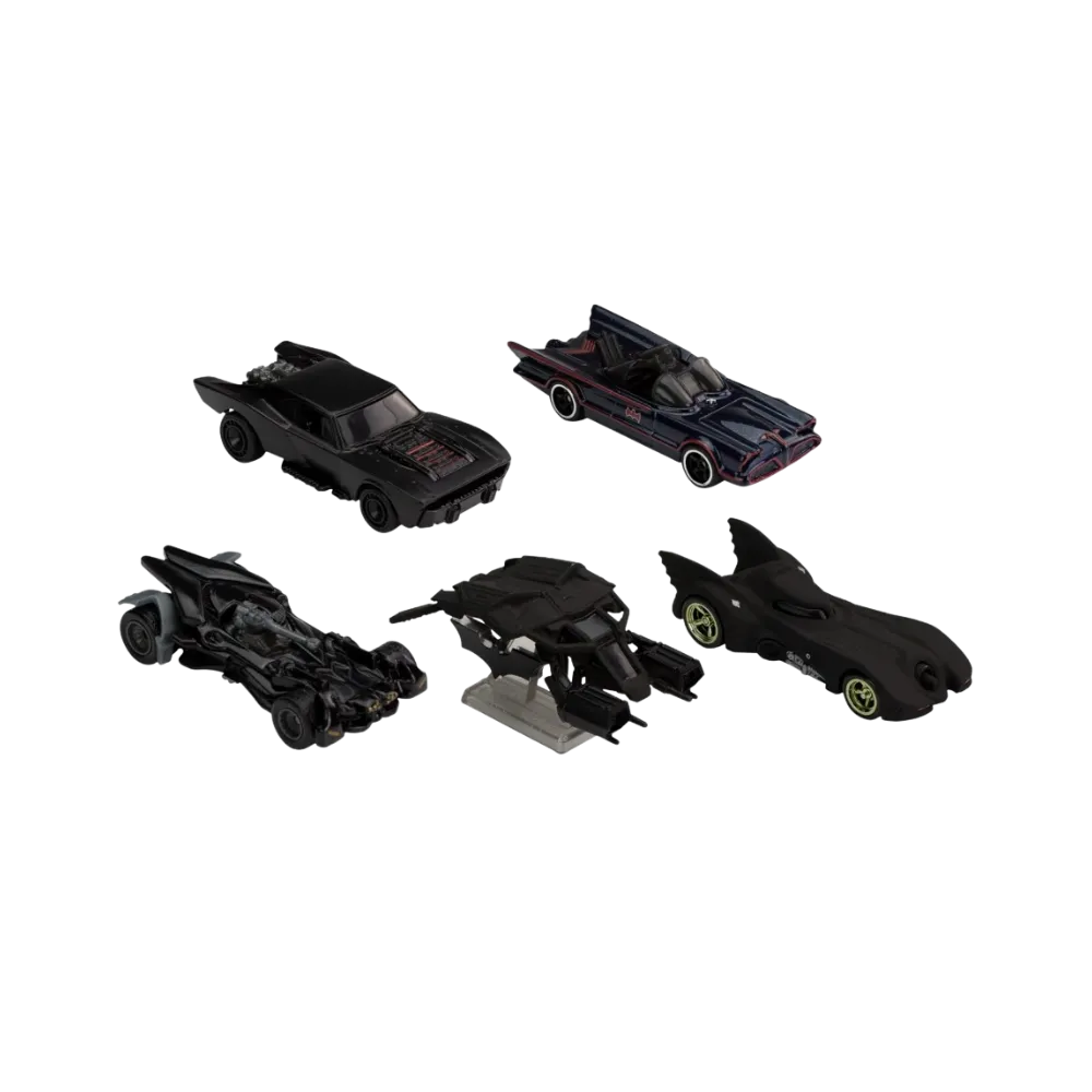 Hot Wheels DC Batman Box Set of 5