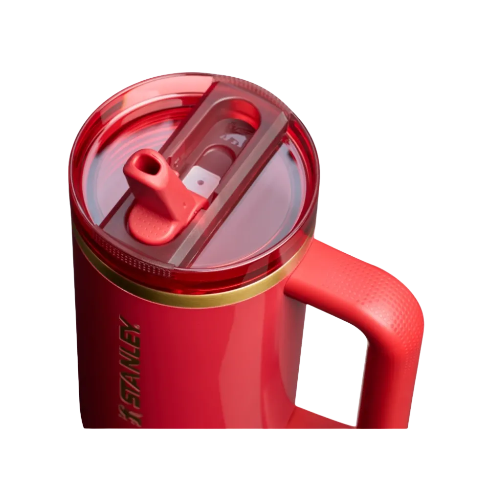 Stanley Cheers and Cheer Quencher ProTour Flip Straw Tumbler 30OZ Holly Berry Gloss