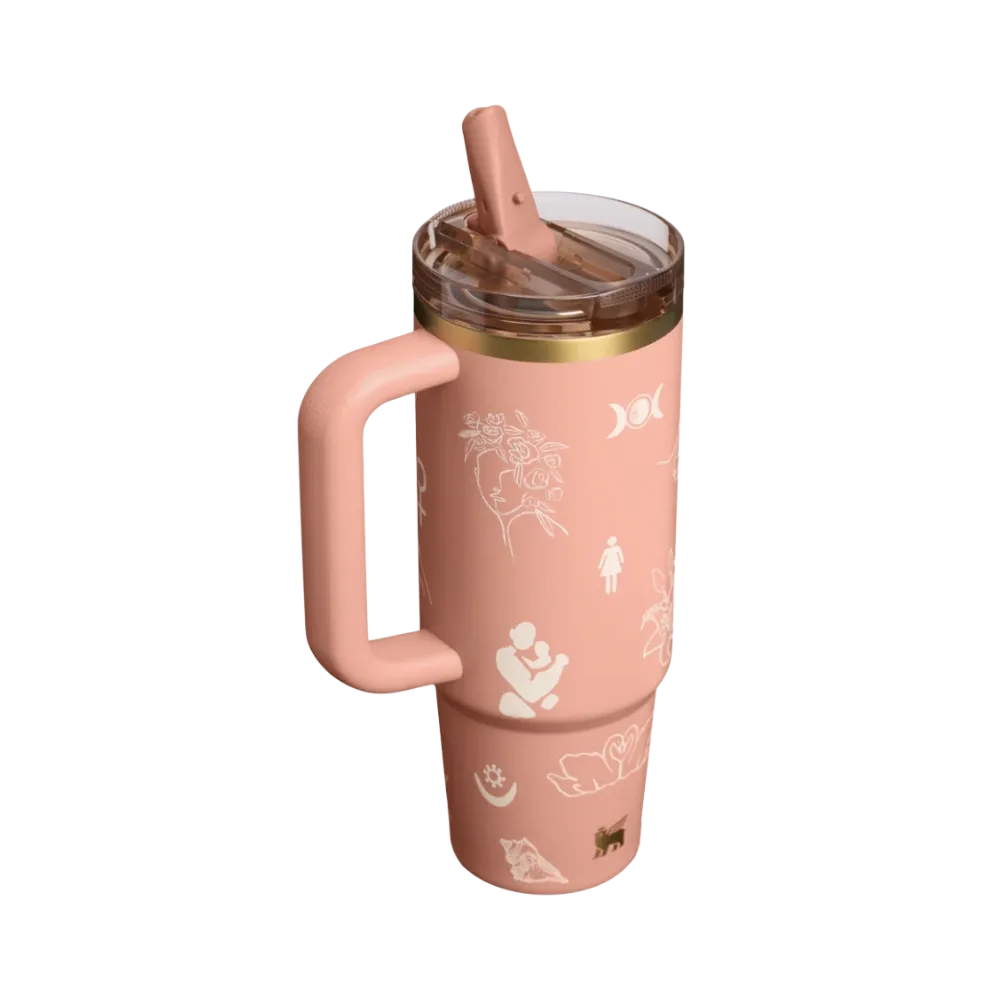 Stanley 1913 x Nest Quencher ProTour Flip Straw Tumbler 30 OZ Her Symbols, Her Story