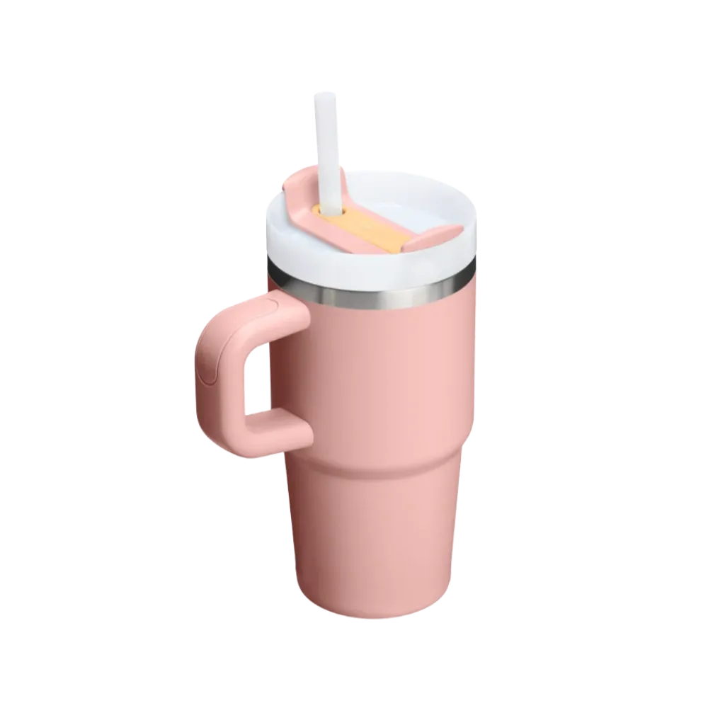 Stanley Quencher H2.0 Flowstate Tumbler 20 OZ Peach Rose