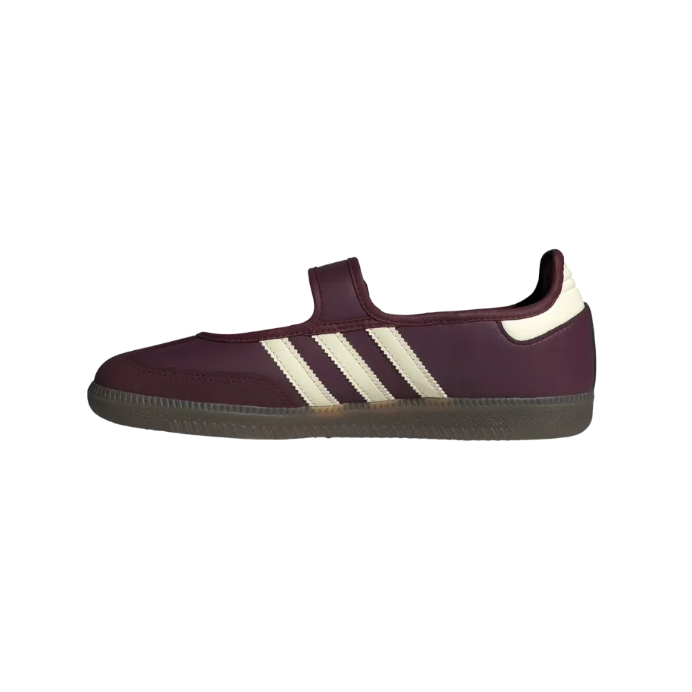 Adidas Samba Mary Jane 'Maroon Cream White Gold Metallic'