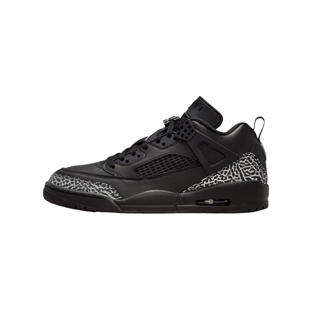 Jordan Spiz'ike Low Black Metallic Silver