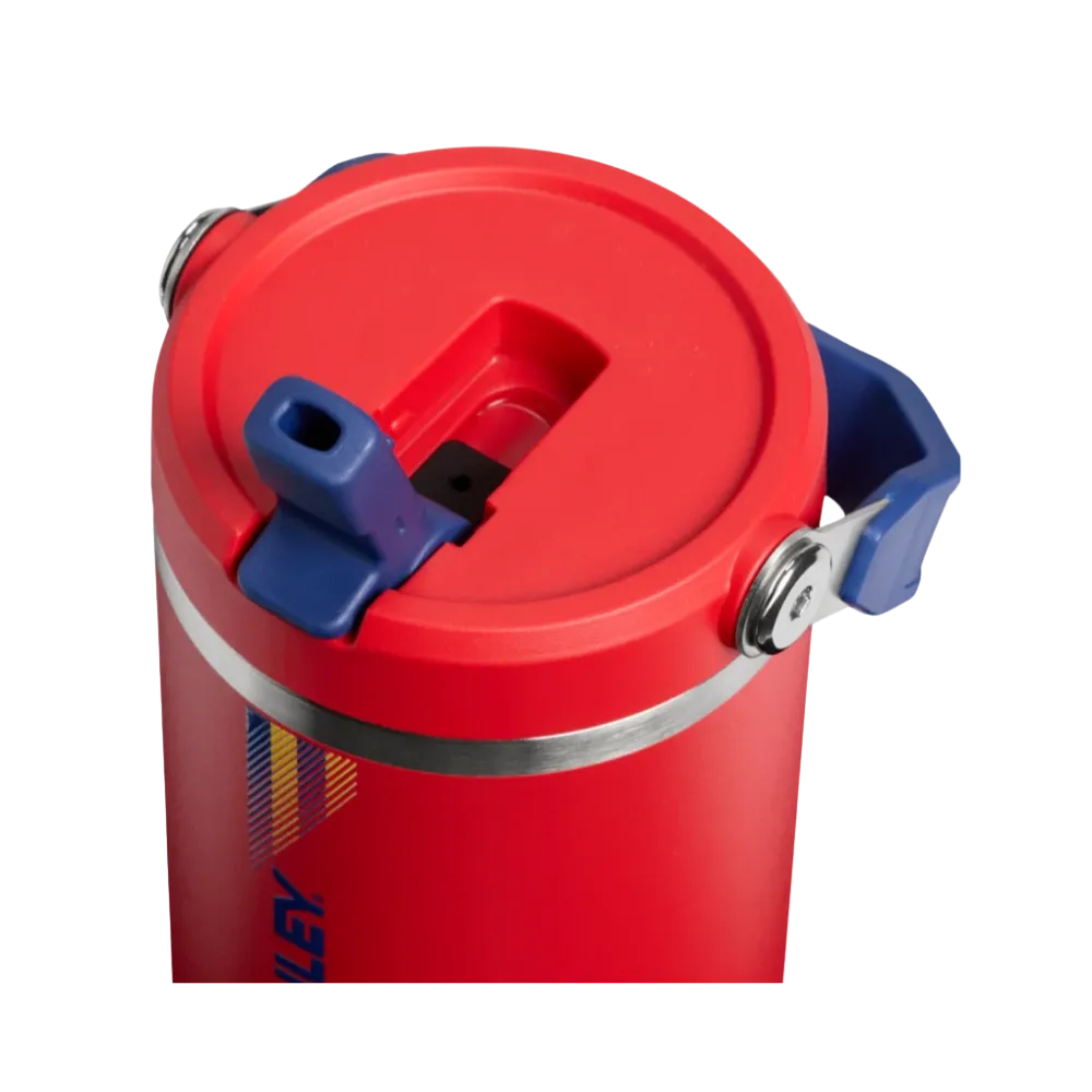Stanley Country Collection Iceflow Tumbler Team Red Dark Blue 30 OZ