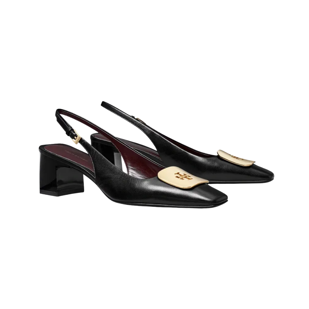 Tory Burch Georgia Slingback Perfect Black