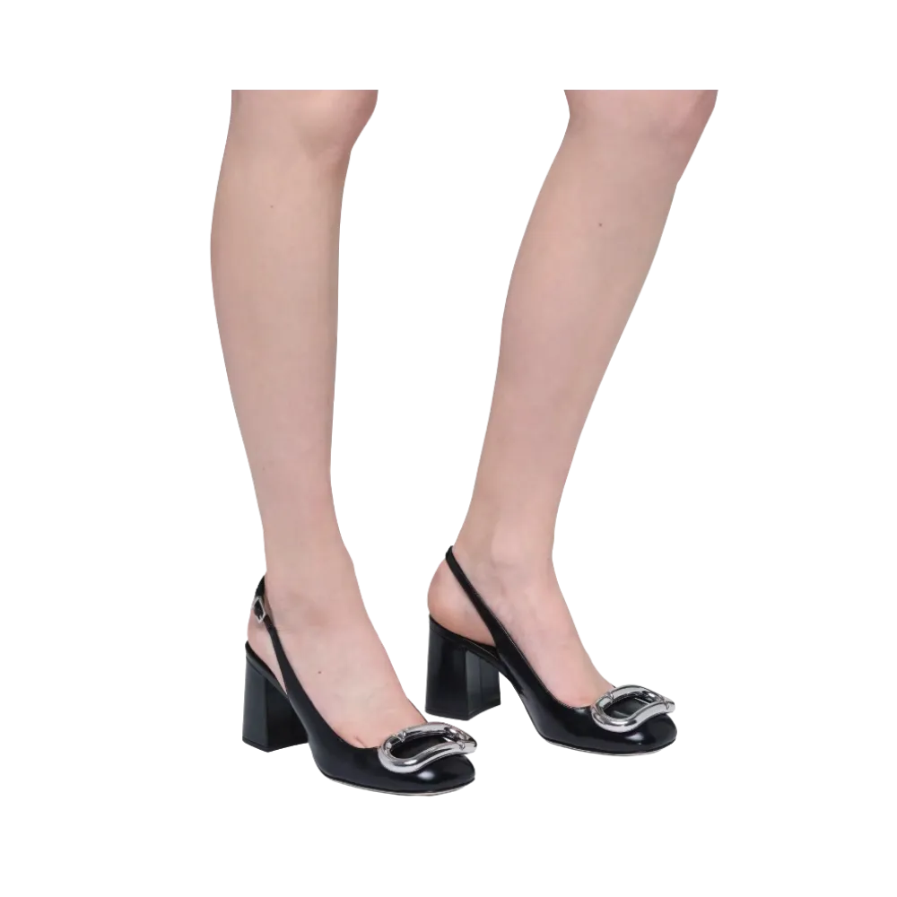 Marc Jacobs Pop J Marc Slingback Black