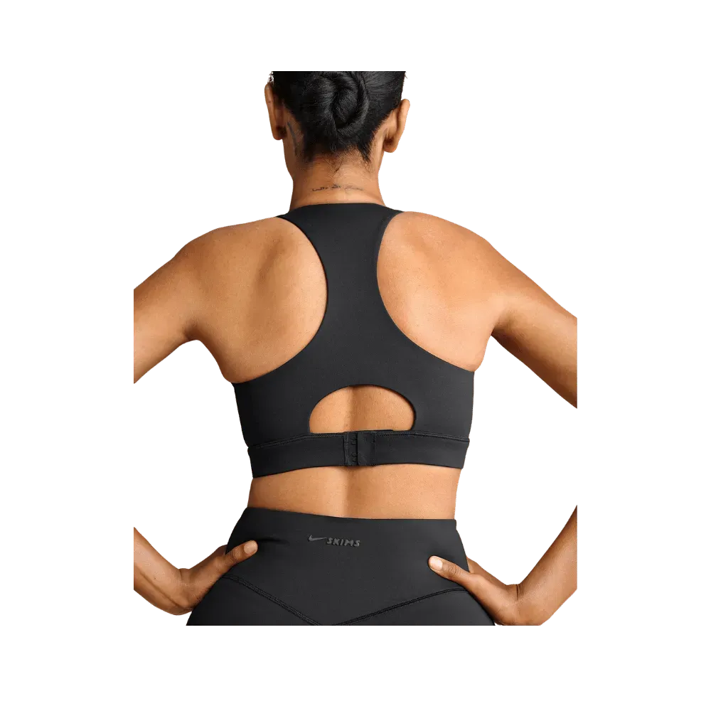 Nike X Skims Women's High-Neck Bra Obsidian