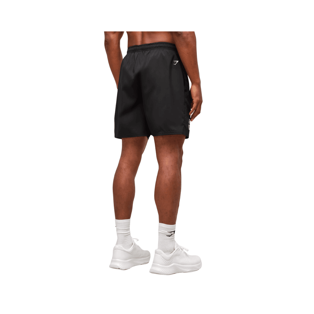 GymShark S&C Graphic 7" Shorts Black