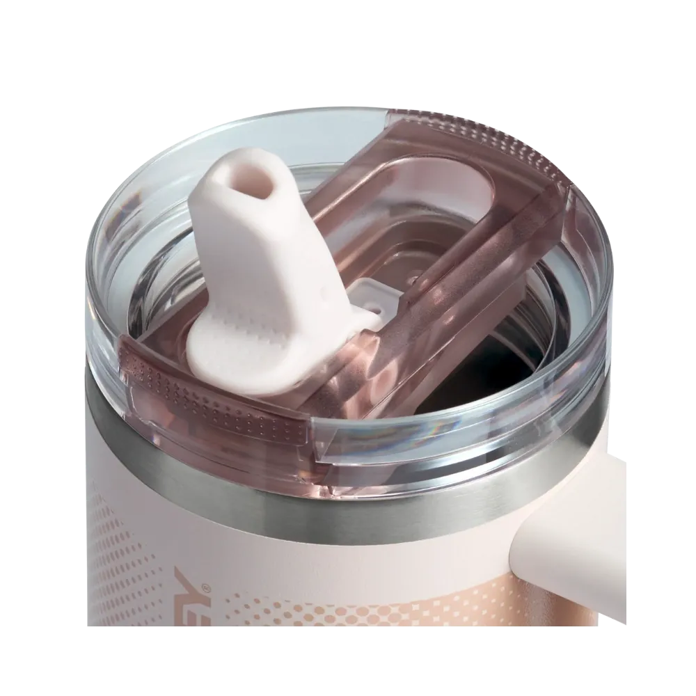 Stanley Quencher ProTour Flip Straw Tumbler (14OZ) Rose Quartz Fade