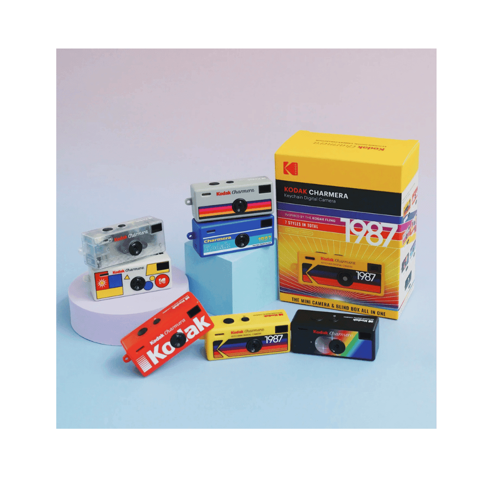 BUY 1 GET 1 FREE - Kodak Charmera Keychain Digital Camera Blind Box Collection