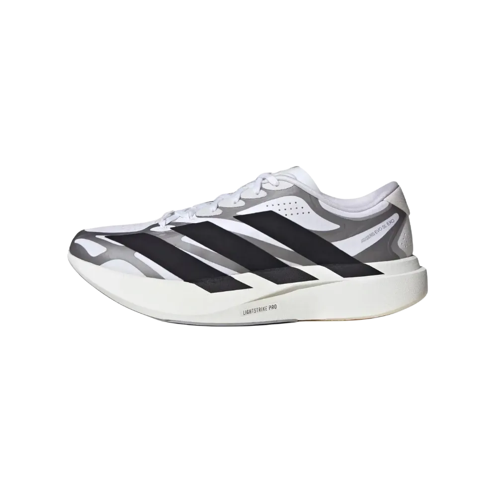 Adidas Adizero Evo SL EXO White and Black Silver