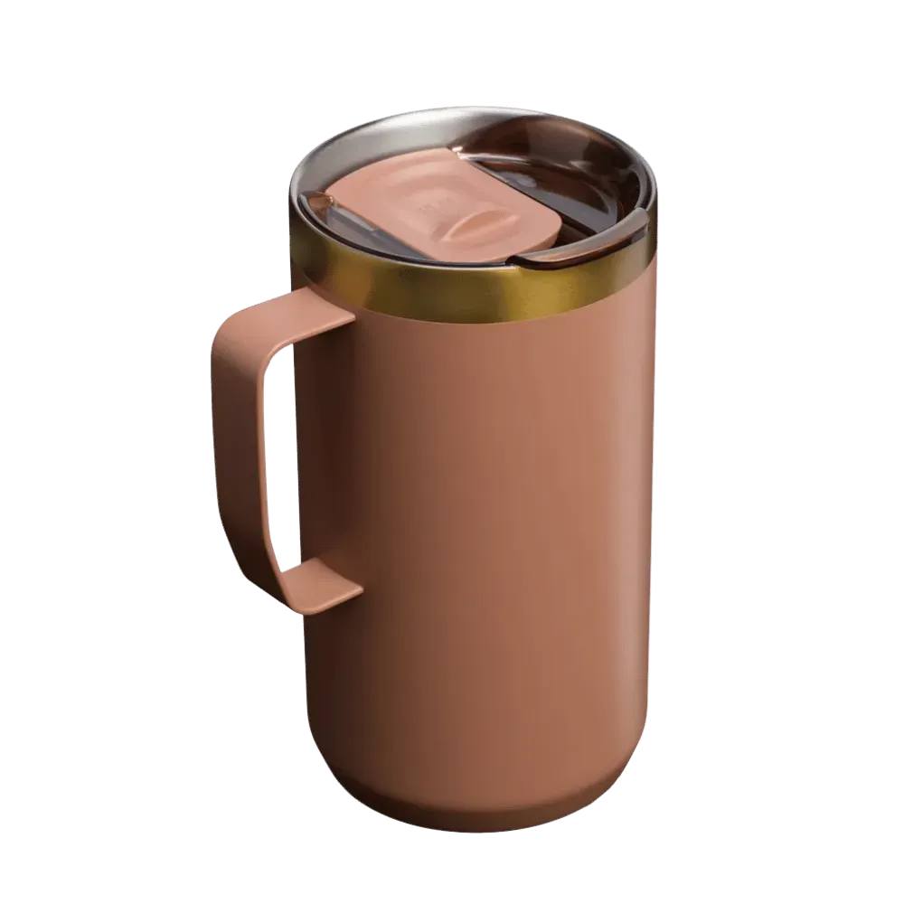 Stanley The Stay-Hot Camp Mug Mocha Latte