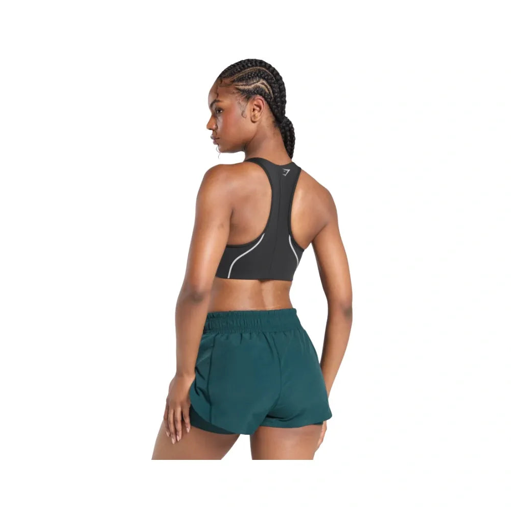 Gymshark Running Sports Bra - High Support Black