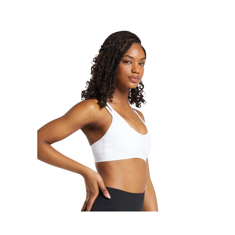 Gymshark Double Up Sports Bra - Light Support White
