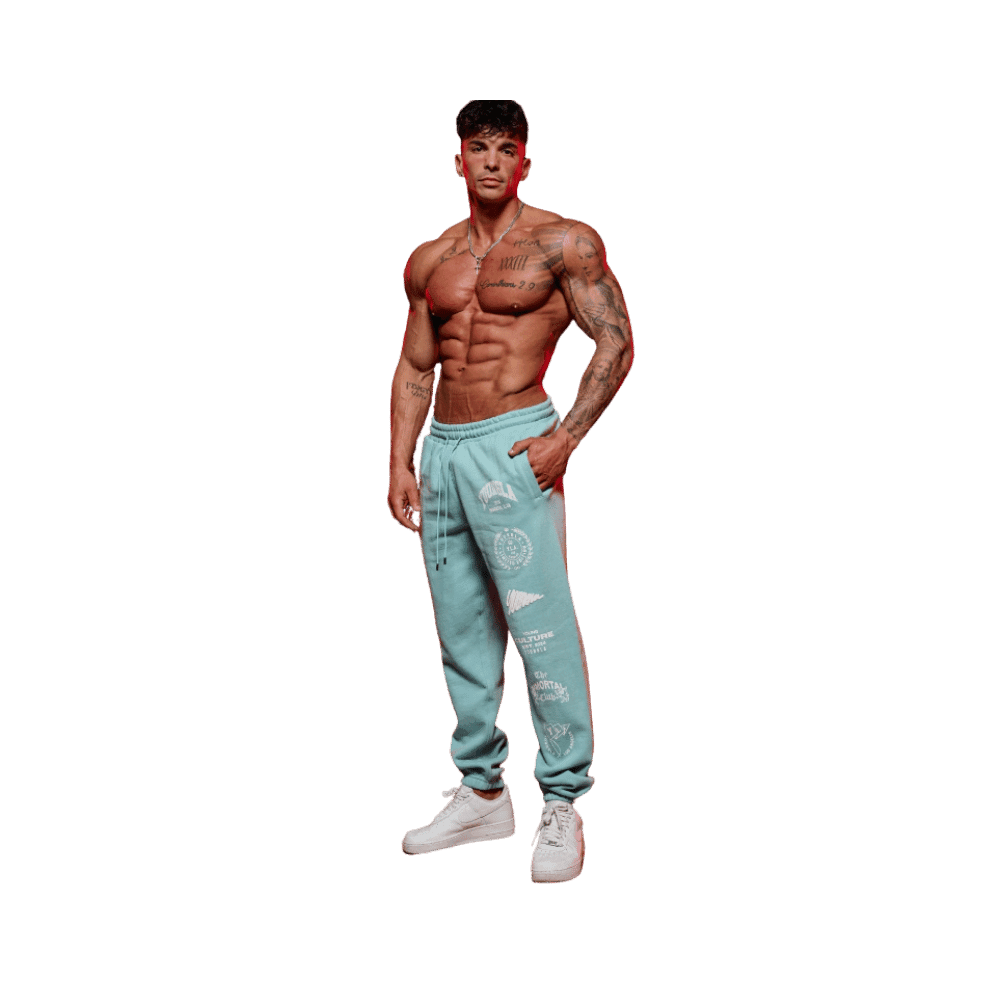 Young LA Immortal Killer Joggers Sky Blue