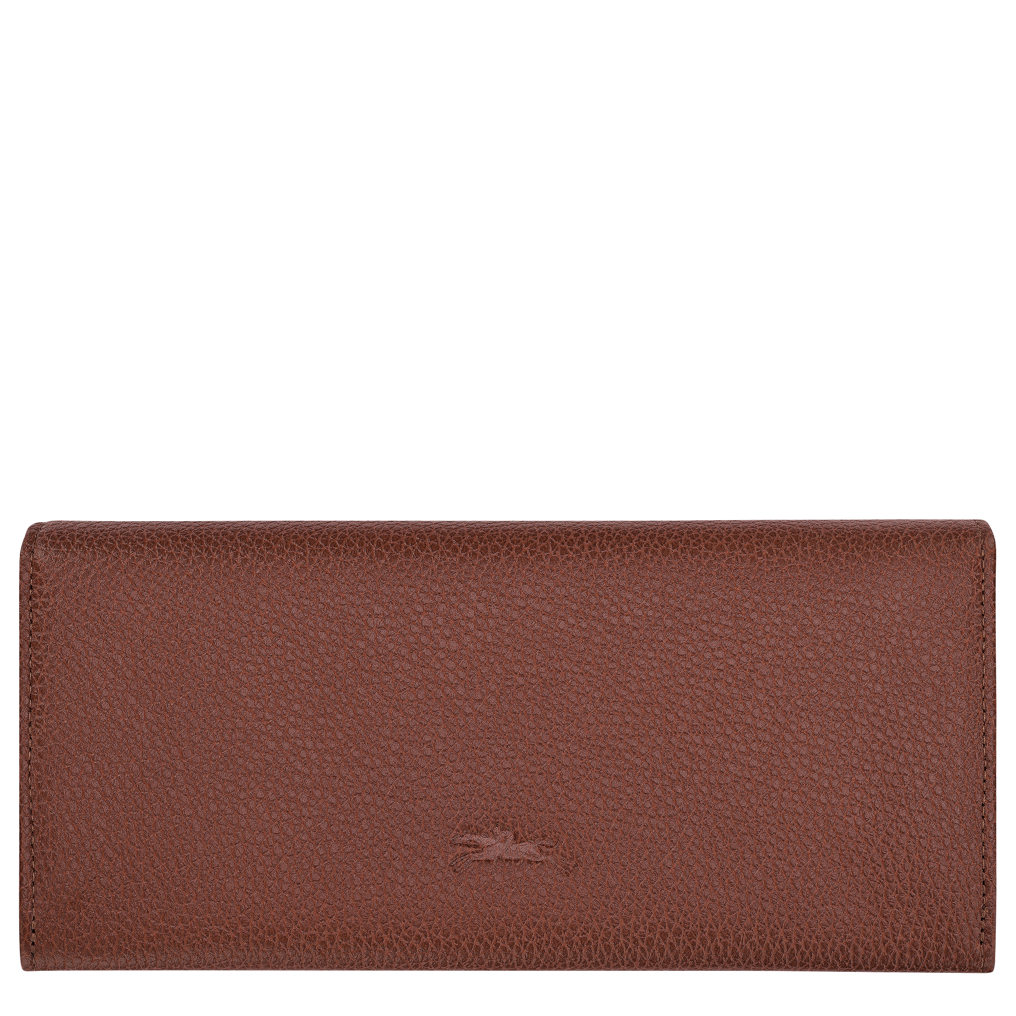 Longchamp Le Foulonné Long continental wallet Coffee